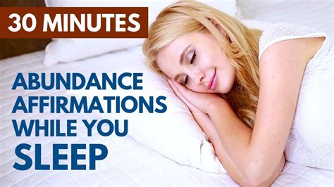 Abundance Affirmations While You Sleep Program Your Mind For Wealth