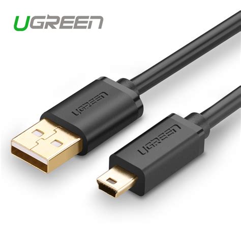 Ugreen Mini Usb Cable 0 5m 1m 2m 1 5m 3m Mini Usb To Usb Data Charge Cable For Cellular Phones