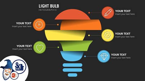 Design And Animate Light Bulb Infographics In Powerpoint Youtube