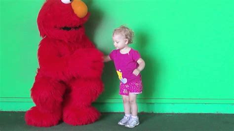 Abby Meets Elmo At Sesame Place Youtube