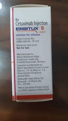 Erbitux 5 Mgml Merck Pharma At Rs 20000vial In Nagpur Id 23917358933