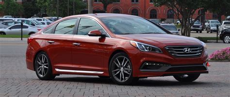 Cloth upholstery is standard in the sonata sport, but adding the premium package. Road Test Review - 2015 Hyundai Sonata - INTERIOR Focus ...