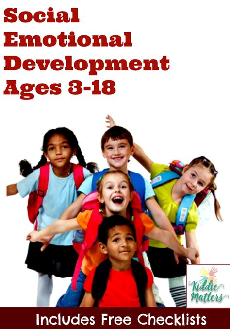Social Emotional Development Checklists For Kids And Teens