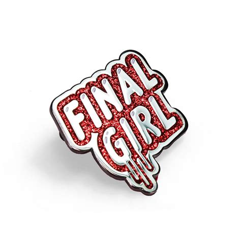 Final Girl Enamel Pin Creepy Co