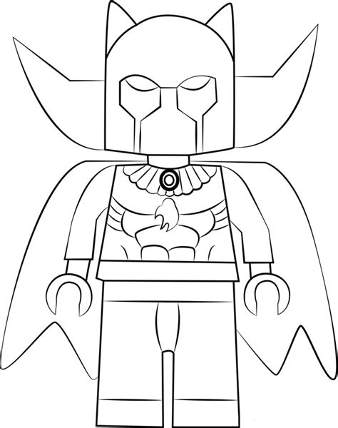 Lego Black Panther Coloring Page Free Printable Coloring Pages For Kids