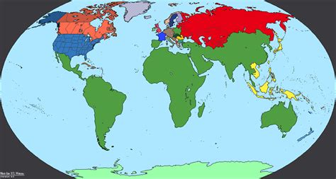 Worlda Maps For Officialpublished Alternate History Works