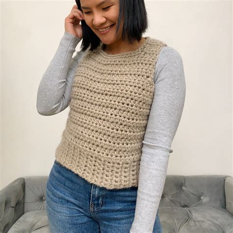 Crochet Sweater Vest Pattern Knitcroaddict