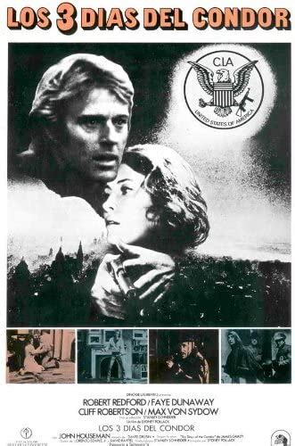 Three Days Of The Condor Poster Movie Spanish 11x17 Robert Redford Faye Dunaway