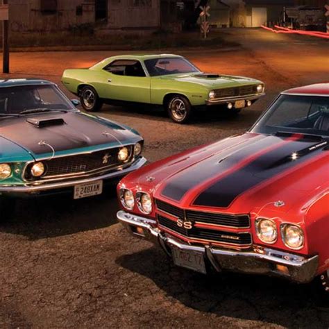 American Muscle Cars—a Full Throttle History Deans Garage
