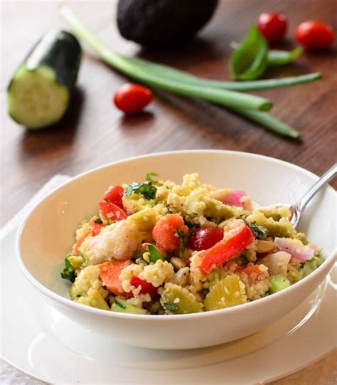 Quinoa is a superior carbohydrate compared to couscous as its glycemic index is 53 which means it doesn't spike your blood sugar levels. Quinoa, Couscous, and Giardiniera Salad | Recipe | Healthy ...