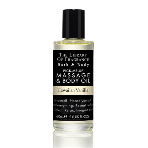Hawaiian Vanilla Massage And Body Oil The Library Of Fragrance