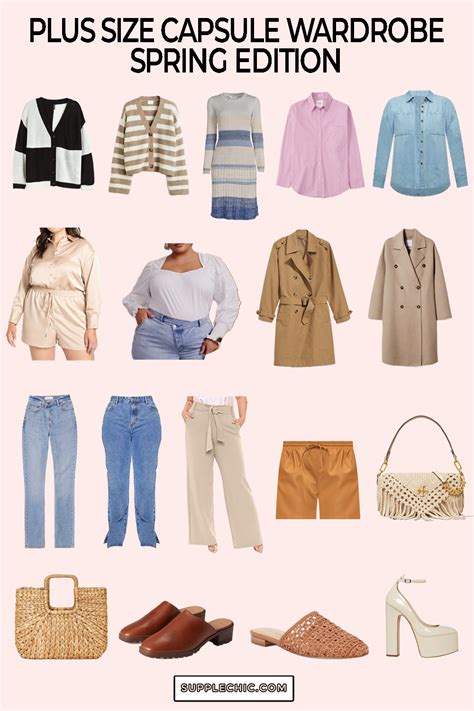 how to build a plus size capsule wardrobe spring edition supplechic