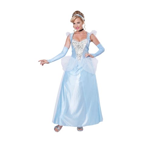 Costume de princesse bleue pour adulte