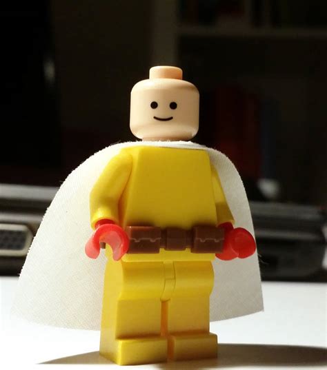 Lego One Punch Man Saitama By 7a7e On Deviantart