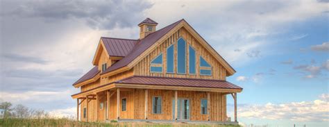 Predesigned Barn Home Kit Ponderosa Country Barn Exterior Timber