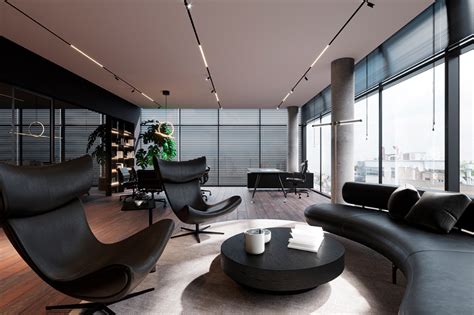 Ceo Office On Behance Modern Office Interiors Office Interiors