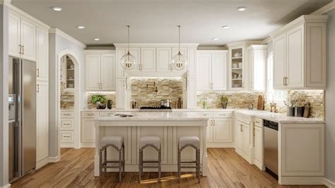 If you are interested in the beauty and character of antique cabinets for your home, you might enjoy the photo galleries of victorian, french country, and vintage kitchens as. York Antique White | Cabinet Stone Expo