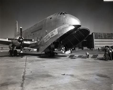 Roll Out Of The First Douglas Globemaster Giant Cargo Plane For The