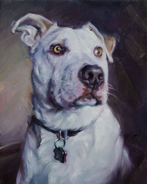 Righteous Riley Custom Oil Portraits Pet Paintings By Puci Dog