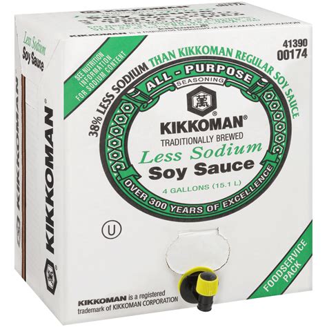 Less Sodium Soy Sauce Kikkoman Food Services