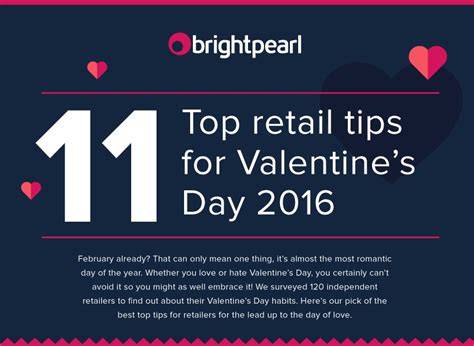 Valentines Day Promotion And Inventory Ideas Infographic The Local