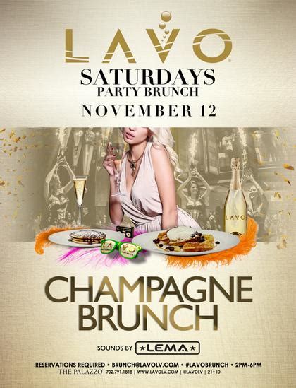 lavo party champagne brunch at lavo party brunch on saturday november 12 galavantier