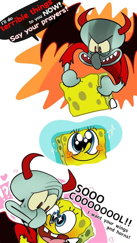 46 Spongebob X Squidward Anime