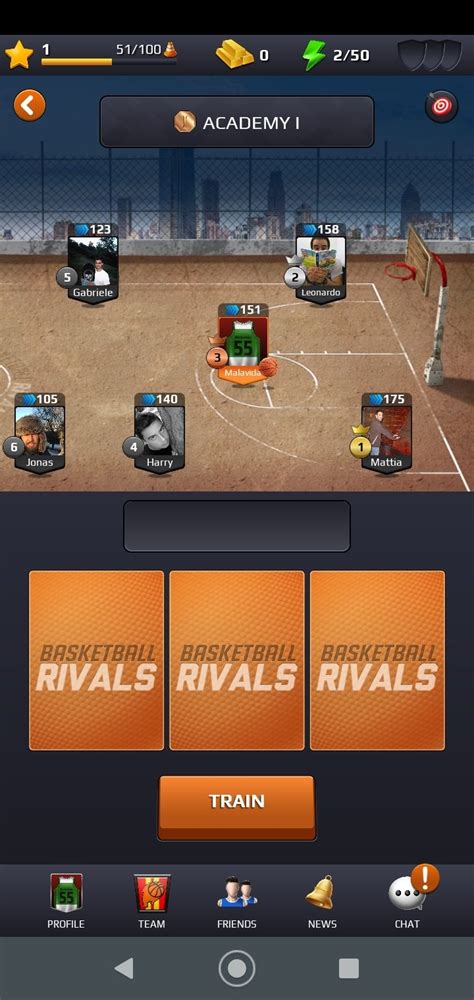 Descargar Basketball Rivals 16 Apk Gratis Para Android