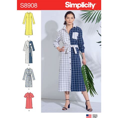 Womens Sewing Patterns Dresses Tops Skirts And More Simplicity