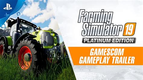 Farming Simulator 19 Platinum Edition Gameplay Trailer Ps4 Youtube