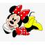 Red Minnie Mouse Png Clipart  Download Laying Down