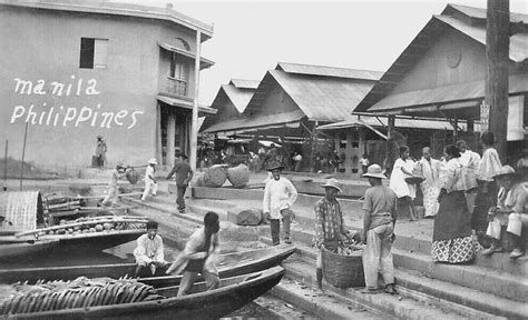 manila philippines early 20th century looks like a marke… flickr