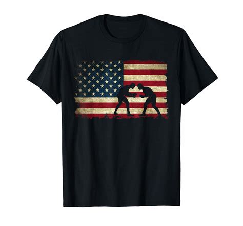 wrestling american flag tee shirts t for a wrestler