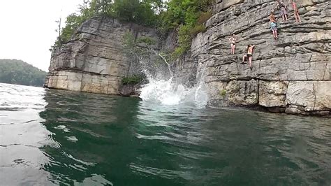 More Cliff Jumping At Summersville Lake Wv Youtube