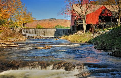 Weston Vermont Grist Mill By Thomas Schoeller