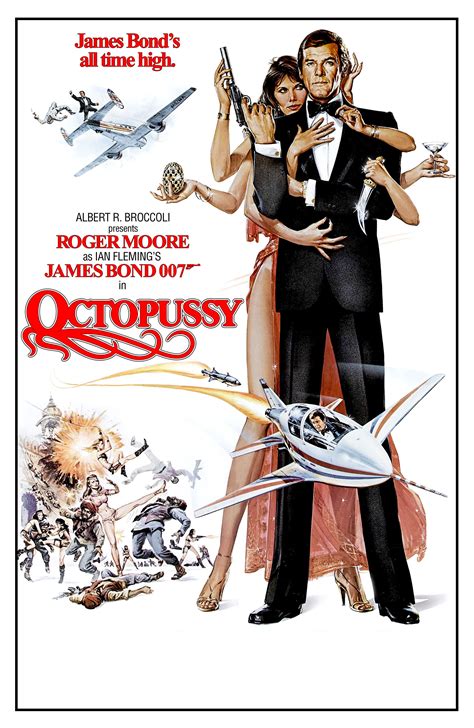 octopussy 1983 1 sheet restoration performed by darren harrison james bond movie posters