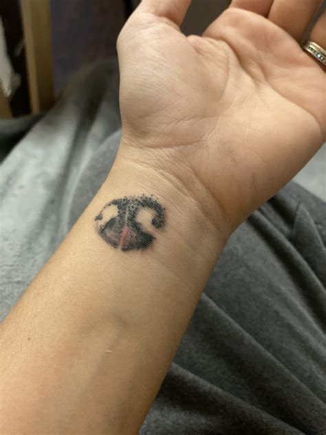 Dog Nose Print Tattoo ♥️🐾 Nose Tattoo Body Art Tattoos Tattoos