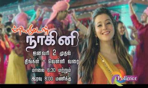 Priyamudan Naagini Tamil Serial On Polimer Tv Starting On 2nd January