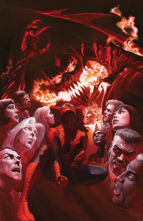 Amazing Spider Man 800 By Alex Ross Poster