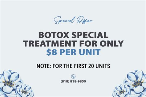 Limited Offer 8 Per Unit Botox Special In Sherman Oaks Welcome To