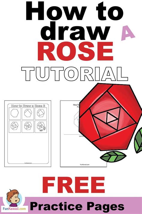 How to Draw a Rose/ Step by Step Tutorial 3 | Easy ...