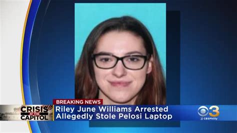 Riley June Williams Arrested Allegedly Stole Pelosi Laptop Crooks And Liars
