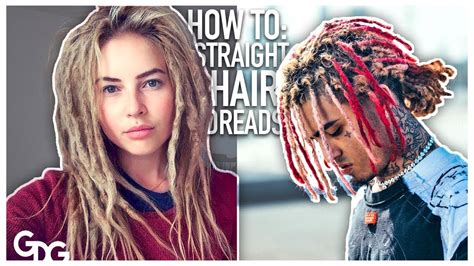 4 Ways To Get Dreadlocks With Straight Hair Youtube