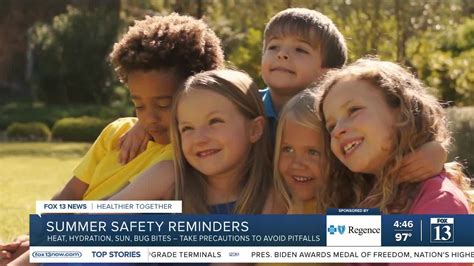 Summertime Safety Tips For Kids
