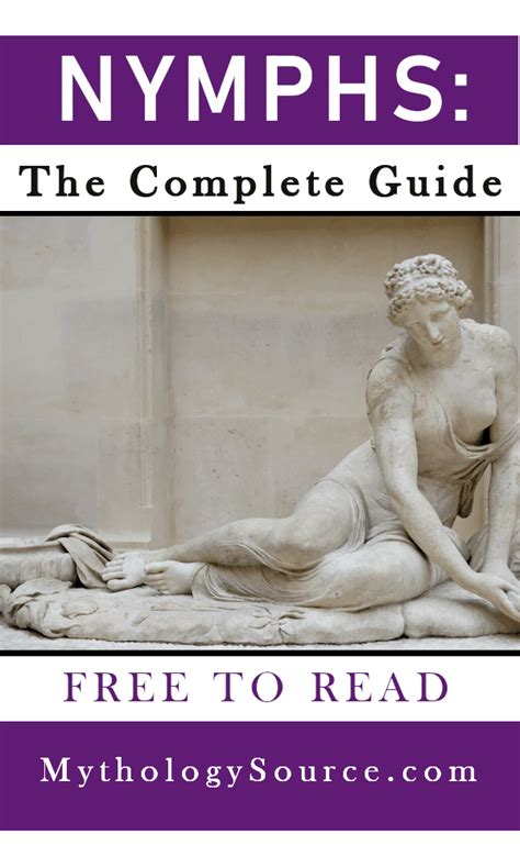 Nymphs A Complete Guide To The Nature Spirits Of Greek Myth