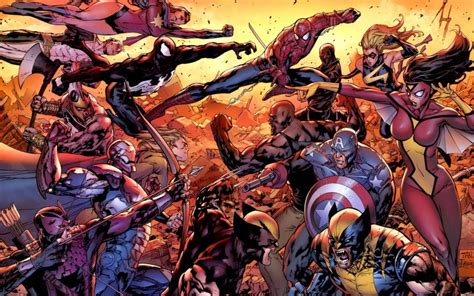 Avengers Vs New Avengers Zoom Comics Daily Comic Book Wallpapers
