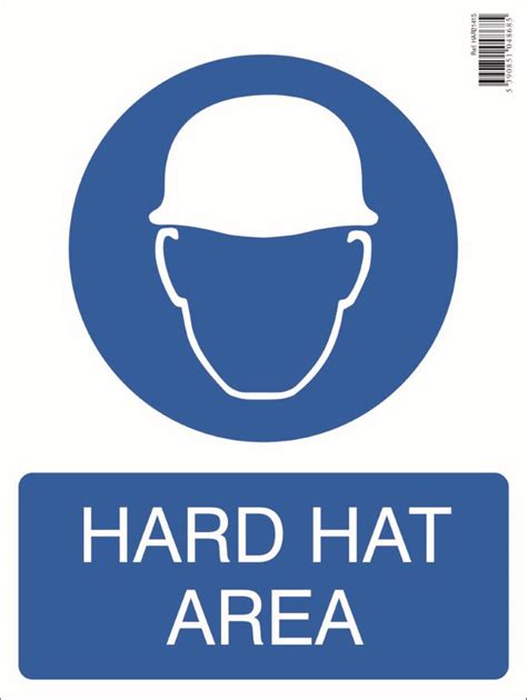 Caution Hard Hat Area Site Sign Homeland Stores