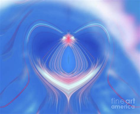 Abstract Love Heart Digital Art By Roy Jacob