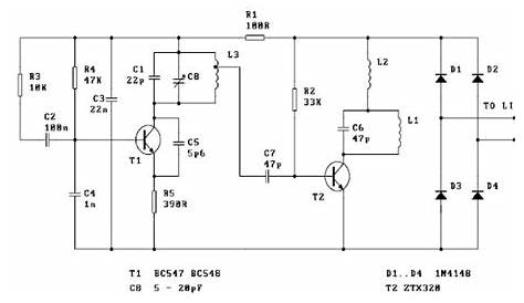 mini fm transmission system circuit diagram