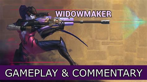 Overwatch Widowmaker Gameplay With Commentary 1080hd 60fps Youtube